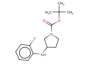 1-<span class='lighter'>吡咯烷</span>羧酸,3-[(2-氟苯基)氨基]-, 1,1-二<span class='lighter'>甲基</span>乙基酯