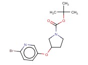 TERT-BUTYL 3-((6-BROMOPYRIDIN-3-YL)OXY)PYRROLIDINE-1-CARBOXYLATE