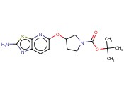 TERT-BUTYL 3-([2-AMINO-[1,3]THIAZOLO[5,4-B]PYRIDIN-5-YL]OXY)PYRROLIDINE-1-CARBOXYLATE