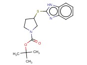 3-(1H-BENZOIMIDAZOL-2-YLSULFANYL)-PYRROLIDINE-1-CARBOXYLIC ACID TERT-BUTYL ESTER