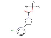 TERT-BUTYL 3-(6-CHLOROPYRIDIN-2-YL)PYRROLIDINE-1-CARBOXYLATE