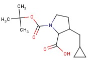 1-(TERT-BUTOXYCARBONYL)-3-(CYCLOPROPYLMETHYL)PROLINE