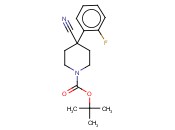 1-BOC-4-CYANO-4-(2-FLUOROPHENYL)-PIPERIDINE