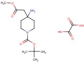 1-BOC-4-AMINO-4-METHOXYCARBONYLMETHYLPIPERIDINE OXALATE