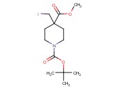 METHYL 1-BOC-4-IODOMETHYLPIPERIDINE-4-CARBOXYLATE