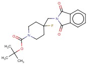 4-氟-4-((1,3-二氧代<span class='lighter'>异</span>吲哚啉-2-基)甲基)<span class='lighter'>哌啶</span>-1-羧酸叔丁酯