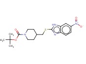 4-(6-NITRO-1H-BENZOIMIDAZOL-2-YLSULFANYLMETHYL)-PIPERIDINE-1-CARBOXYLIC ACID TERT-BUTYL ESTER