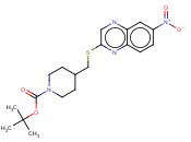 4-(6-NITRO-QUINOXALIN-2-YLSULFANYLMETHYL)-PIPERIDINE-1-CARBOXYLIC ACID TERT-BUTYL ESTER