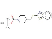 4-(BENZOTHIAZOL-2-YLSULFANYLMETHYL)-PIPERIDINE-1-CARBOXYLIC ACID TERT-BUTYL ESTER