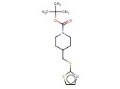 4-(THIAZOL-2-YLSULFANYLMETHYL)-PIPERIDINE-1-CARBOXYLIC ACID TERT-BUTYL ESTER
