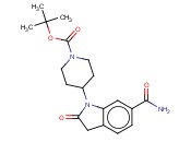 1-BOC-4-(6-CARBAMOYL-2-OXOINDOLIN-1-YL)PIPERIDINE