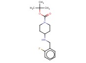 1-<span class='lighter'>哌啶</span>羧酸,4-[[(2-氟苯基)甲基]<span class='lighter'>氨基</span>]-, 1,1-二甲基乙基酯