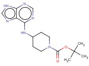 TERT-BUTYL 4-(9H-PURIN-6-YLAMINO)PIPERIDINE-1-CARBOXYLATE