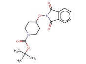 1-PIPERIDINECARBOXYLIC ACID, 4-[(1,3-DIHYDRO-1,3-DIOXO-2H-ISOINDOL-2-YL)OXY]-, 1,1-DIMETHYLETHYL ESTER