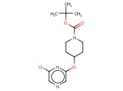 2-CHLORO-6-(4-N-BOC-PIPERIDINYLOXY)PYRAZINE