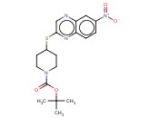 4-(6-NITRO-QUINOXALIN-2-YLSULFANYL)-PIPERIDINE-1-CARBOXYLIC ACID TERT-BUTYL ESTER