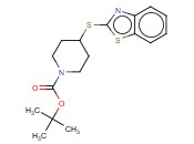 4-(BENZOTHIAZOL-2-YLSULFANYL)-PIPERIDINE-1-CARBOXYLIC ACID TERT-BUTYL ESTER
