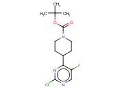 TERT-BUTYL-4-(2-CHLORO-5-FLUOROPYRIMIDIN-4-YL)PIPERIDINE-1-CARBOXYLATE