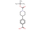 1-<span class='lighter'>BOC</span>-4-(4-羧基<span class='lighter'>苯基</span>)哌啶