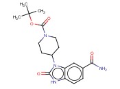 1-BOC-4-(5-CARBAMOYL-1,2-DIHYDRO-2-OXOBENZO[D]IMIDAZOL-3-YL)PIPERIDINE