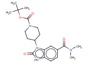 1-BOC-4-(5-(DIMETHYLCARBAMOYL)-1,2-DIHYDRO-2-OXOBENZO[D]IMIDAZOL-3-YL)PIPERIDINE