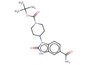 1-BOC-4-(6-CARBAMOYL-1,2-DIHYDRO-2-OXOBENZO[D]IMIDAZOL-3-YL)PIPERIDINE