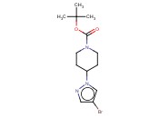 1-(4-BOC-PIPERIDINO)-<span class='lighter'>4-BROMOPYRAZOLE</span>