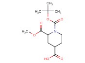 1-(TERT-BUTOXYCARBONYL)-2-(METHOXYCARBONYL)PIPERIDINE-4-CARBOXYLIC ACID