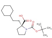 (S)-1-N-BOC-2-(2-CYCLOHEXYLETHYL)PYRROLIDINE-2-CARBOXYLIC ACID