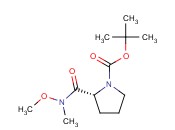 (R)-1-<span class='lighter'>Boc</span>-2-[(methoxymethyl<span class='lighter'>amino</span>)carbonyl]-pyrrolidine