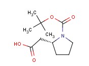 (R)-2-(1-(tert-Butoxycarbonyl)pyrrolidin-2-yl)acetic acid