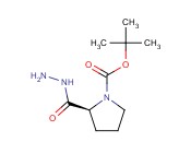 (S)-<span class='lighter'>TERT-BUTYL</span> 2-(HYDRAZINECARBONYL)<span class='lighter'>PYRROLIDINE-1-CARBOXYLATE</span>