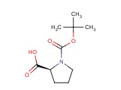 N-(<span class='lighter'>叔</span><span class='lighter'>丁</span><span class='lighter'>氧</span><span class='lighter'>羰基</span>)-L-脯氨酸