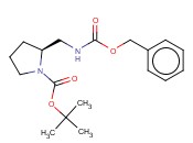 (S)-2-[[(苄氧羰基)氨基]<span class='lighter'>甲基</span>]<span class='lighter'>吡咯烷</span>-1-甲酸叔丁酯