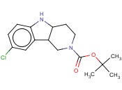 2H-吡啶并[4,3-b]<span class='lighter'>吲哚</span>-2-羧酸,8-<span class='lighter'>氯</span>-1,3,4,4a,5,9b-六氢-, 1,1-二甲基乙基酯