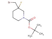 1-BOC-3-<span class='lighter'>BROMOMETHYL</span>-3-FLUOROPIPERIDINE