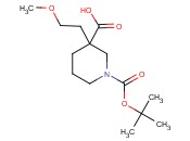 1-(TERT-BUTOXYCARBONYL)-3-(2-METHOXYETHYL)-3-PIPERIDINECARBOXYLIC ACID