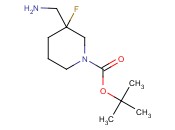 3-<span class='lighter'>AMINO</span>METHYL-3-FLUOROPIPERIDINE-1-CARBOXYLIC ACID TERT-BUTYL ESTER