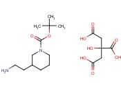 3-(2-AMINOETHYL)-1-BOC-PIPERIDINE CITRATE