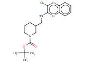 3-[[(3-氯-2-喹喔啉基)<span class='lighter'>氨基</span>]甲基]-1-<span class='lighter'>哌啶</span>甲酸叔丁酯