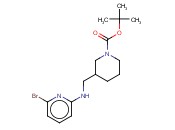 3-[[(6-<span class='lighter'>溴</span>-2-<span class='lighter'>吡啶基</span>)氨基]<span class='lighter'>甲基</span>]-1-哌啶甲酸叔丁酯