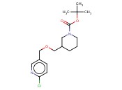 3-[[(6-氯-3-<span class='lighter'>吡啶基</span>)甲氧基]甲基]-1-<span class='lighter'>哌啶</span>甲酸叔丁酯