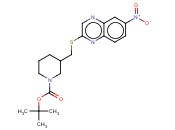 3-(6-NITRO-QUINOXALIN-2-YLSULFANYLMETHYL)-PIPERIDINE-1-CARBOXYLIC ACID TERT-BUTYL ESTER