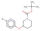 TERT-BUTYL 3-((6-BROMOPYRIDIN-3-YL)OXY)PIPERIDINE-1-CARBOXYLATE