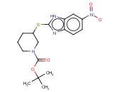 3-(6-NITRO-1H-BENZOIMIDAZOL-2-YLSULFANYL)-PIPERIDINE-1-CARBOXYLIC ACID TERT-BUTYL ESTER