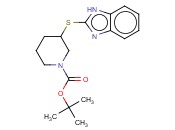 3-(1H-BENZOIMIDAZOL-2-YLSULFANYL)-PIPERIDINE-1-CARBOXYLIC ACID TERT-BUTYL ESTER