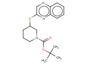 3-(QUINOXALIN-2-YLSULFANYL)-PIPERIDINE-1-CARBOXYLIC ACID TERT-BUTYL ESTER