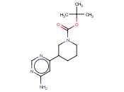 TERT-BUTYL 3-(6-AMINOPYRIMIDIN-4-YL)PIPERIDINE-1-CARBOXYLATE