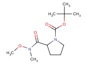 TERT-BUTYL 2-(METHOXY(METHYL)CARBAMOYL)PYRROLIDINE-1-CARBOXYLATE