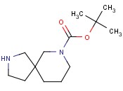 <span class='lighter'>TERT-BUTYL</span> 2,7-DIAZASPIRO[<span class='lighter'>4.5</span>]<span class='lighter'>DECANE-7-CARBOXYLATE</span>